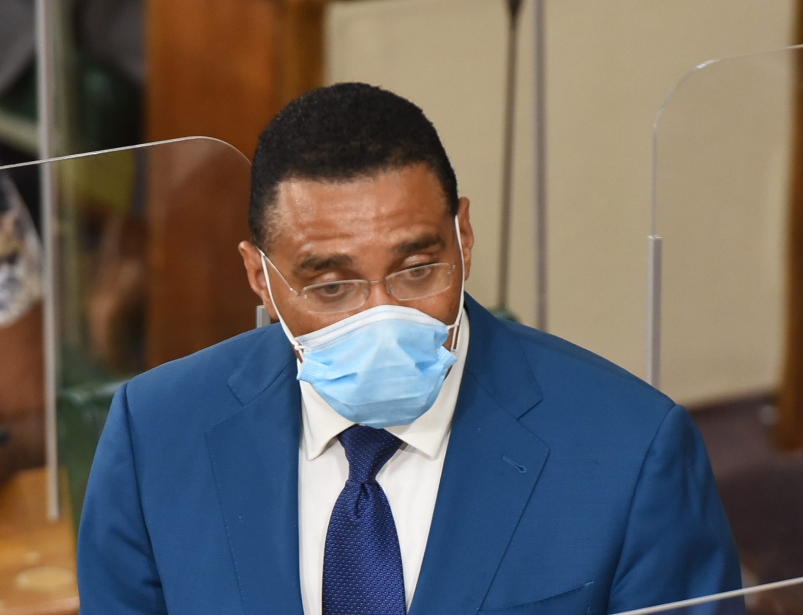 Prime Minister, the Most Hon. Andrew Holness, speaking during the sitting of the House of Representatives on September 15.