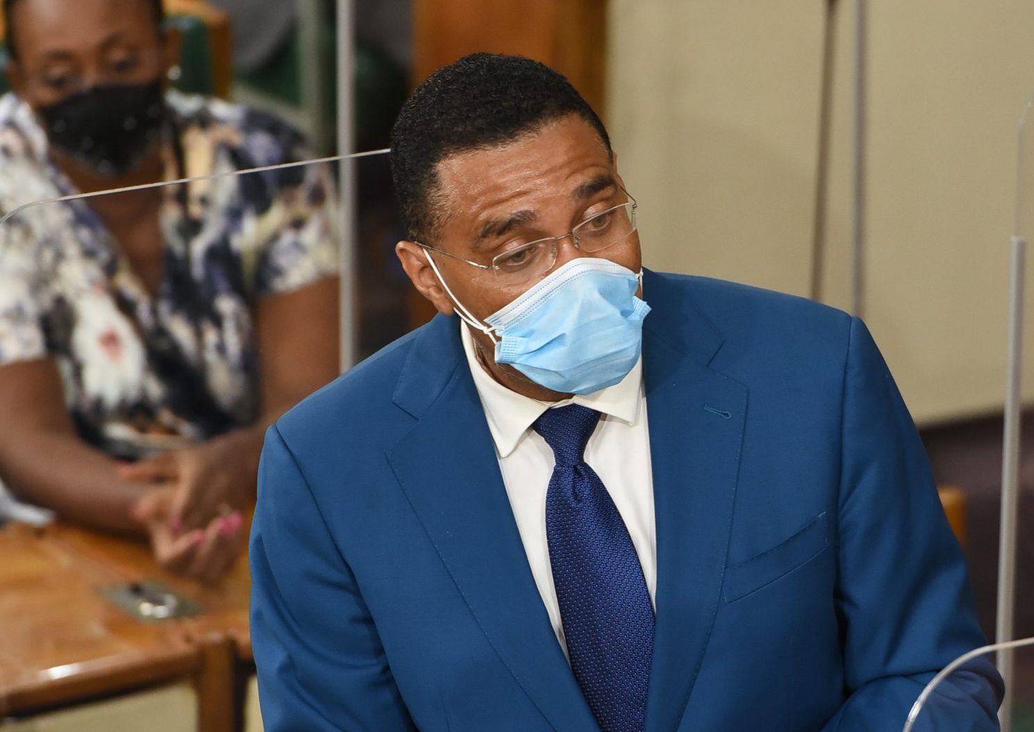Prime Minister, the Most Hon. Andrew Holness, speaking during the sitting of the House of Representatives on September 15.