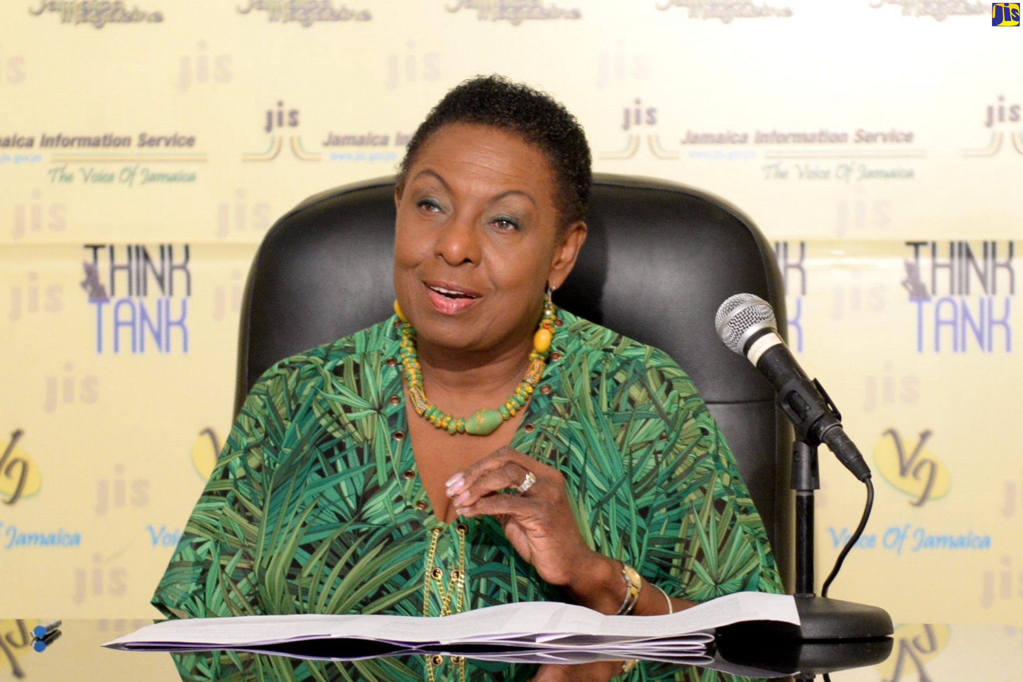 Minister of Culture, Gender, Entertainment and Sport Hon. Olivia Grange 