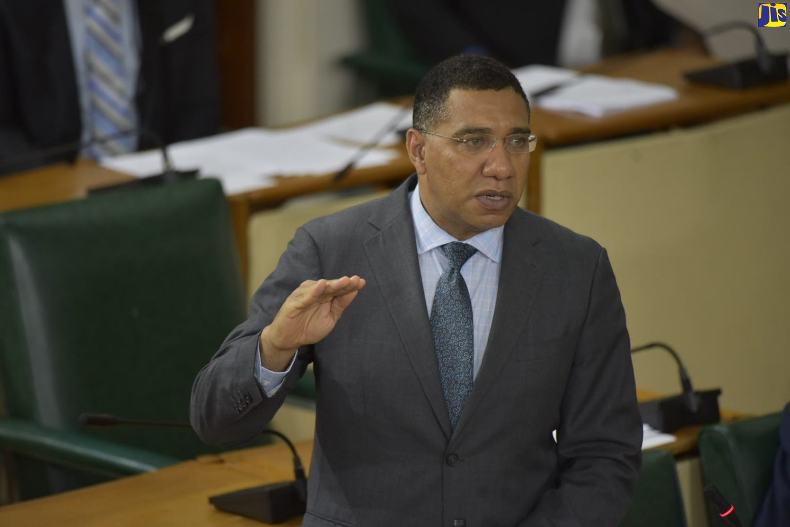 Prime Minister, the Most Hon. Andrew Holness.