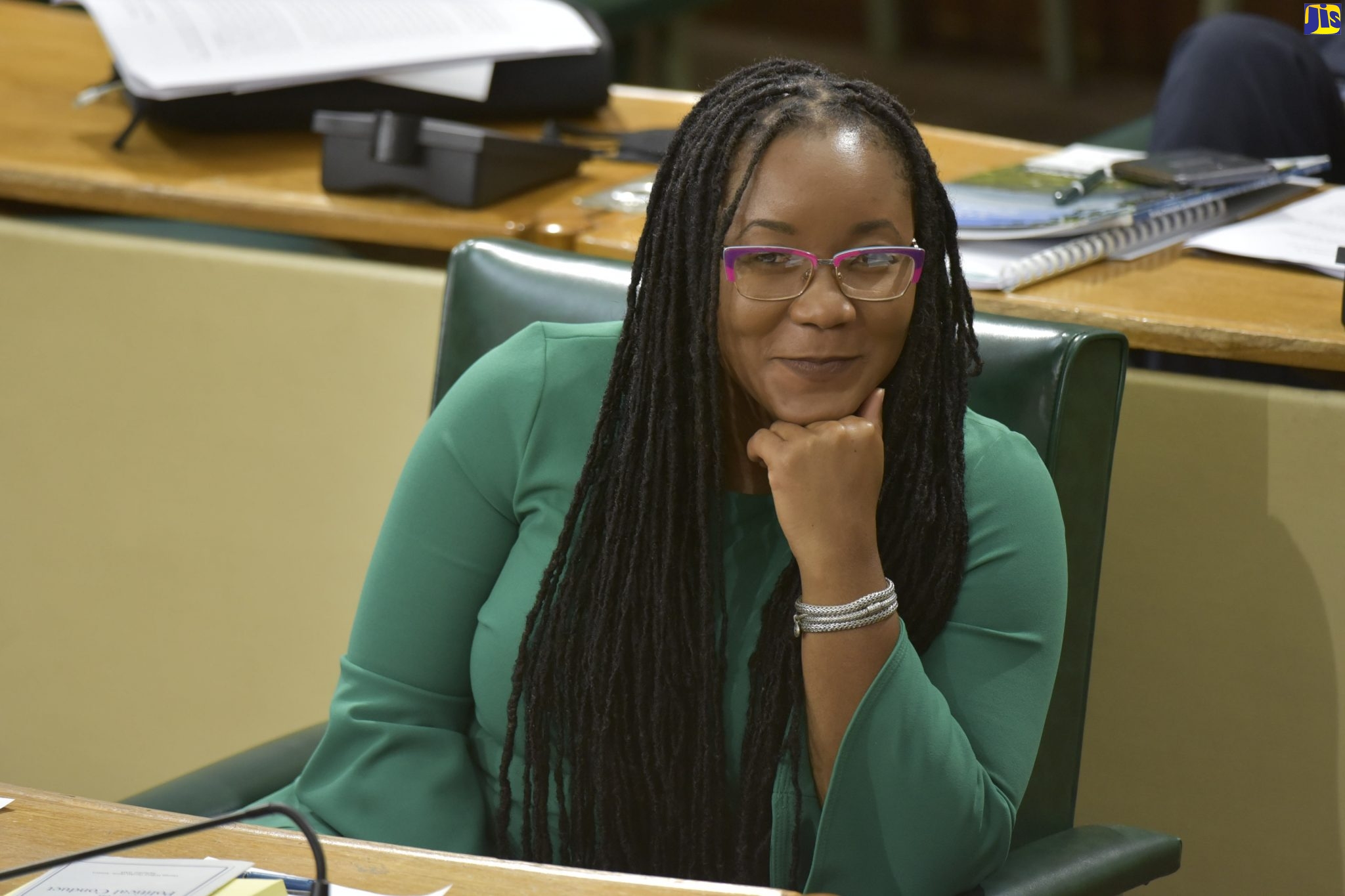 Member of Parliament, Trelawny Northern, Tova Hamilton.