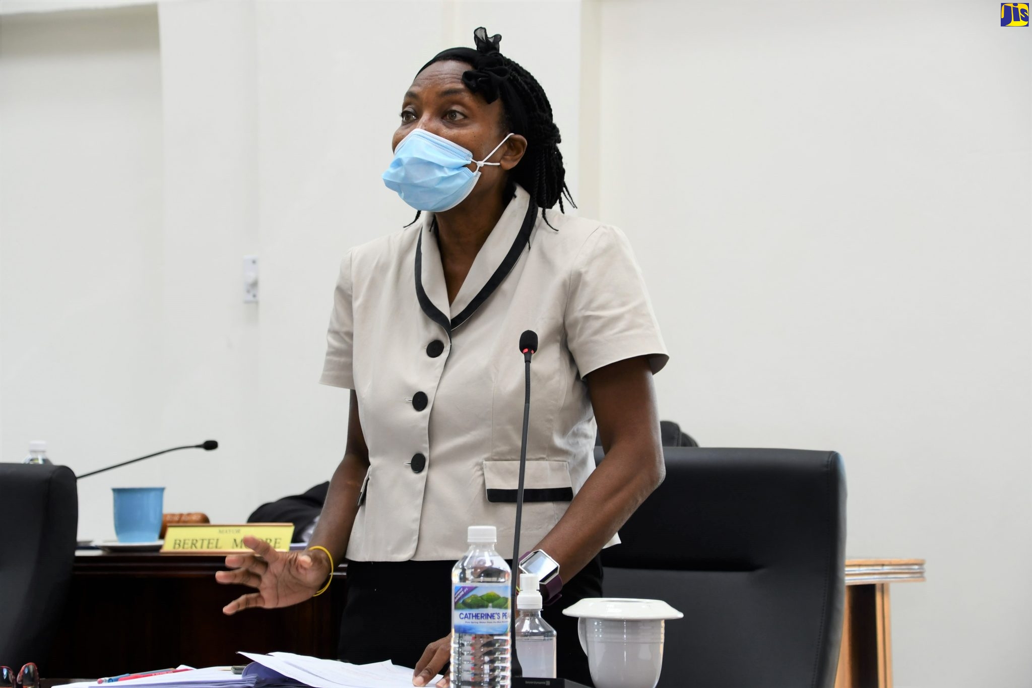 Medical Officer of Health for Westmoreland, Dr. Marcia Graham.