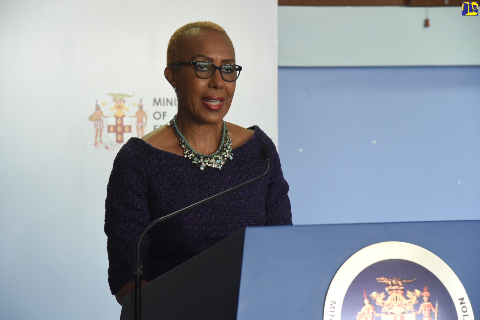 Minister of Education and Youth, Hon. Fayval Williams, (FILE)