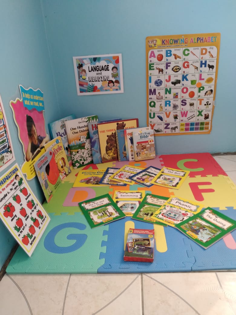 An  upgraded classroom at the Whitehouse Early childhood Centre in St James. 