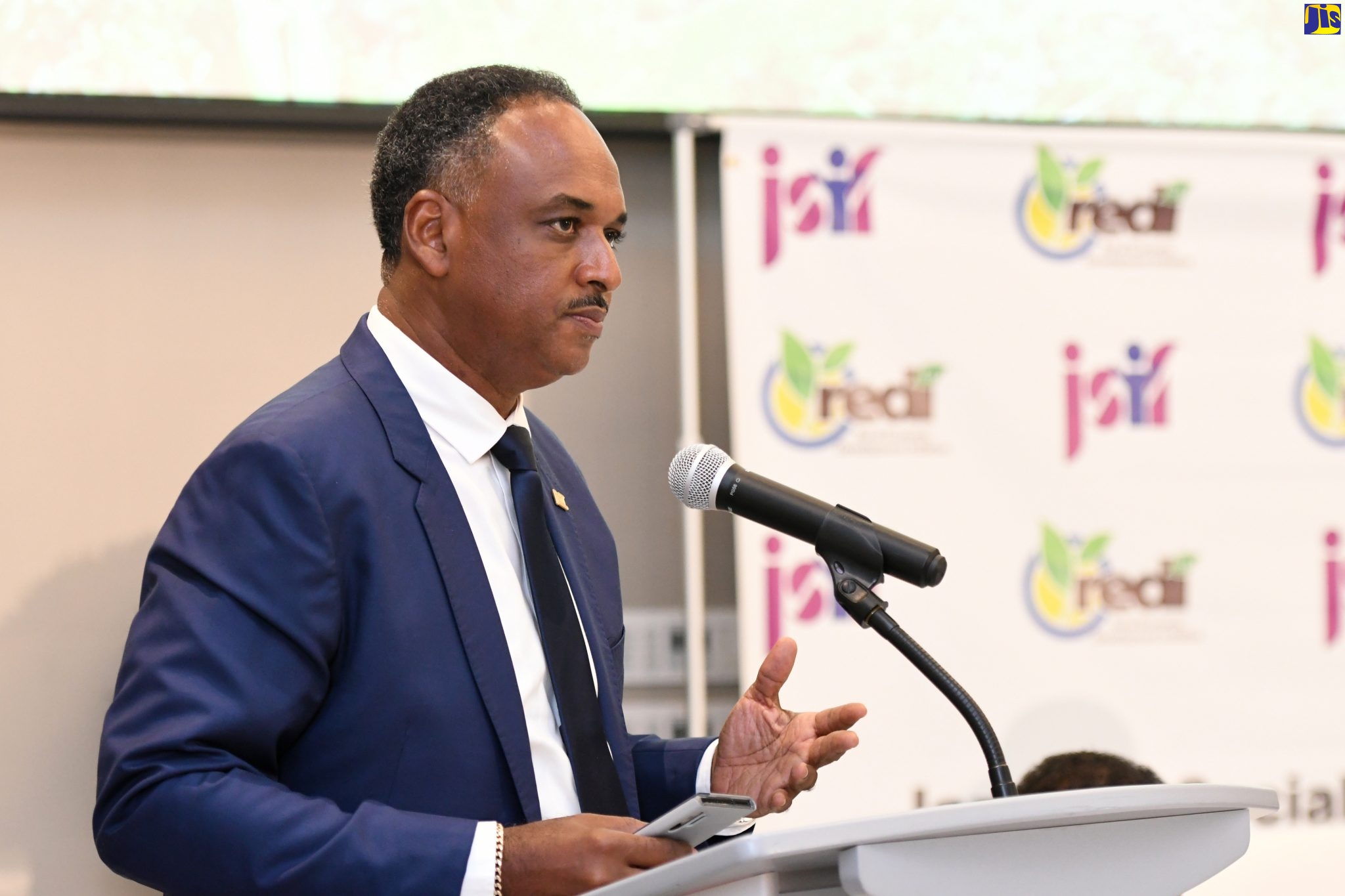 Mr. Omar Sweeney, Managing Director for JSIF