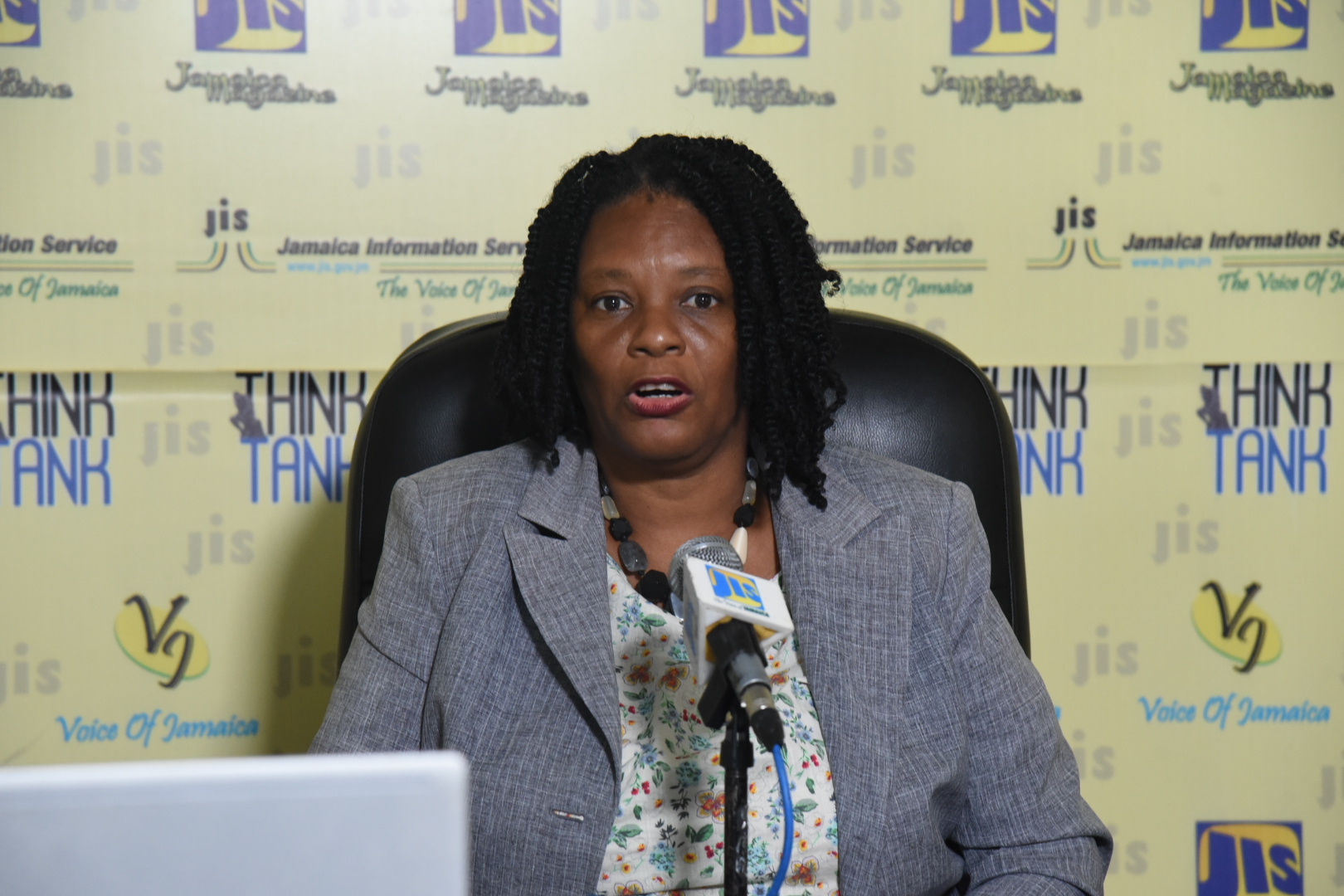 Senior Veterinary Specialist in the Ministry of Agriculture and Fisheries,  Dr. Suzanne McLennon-Miguel.

