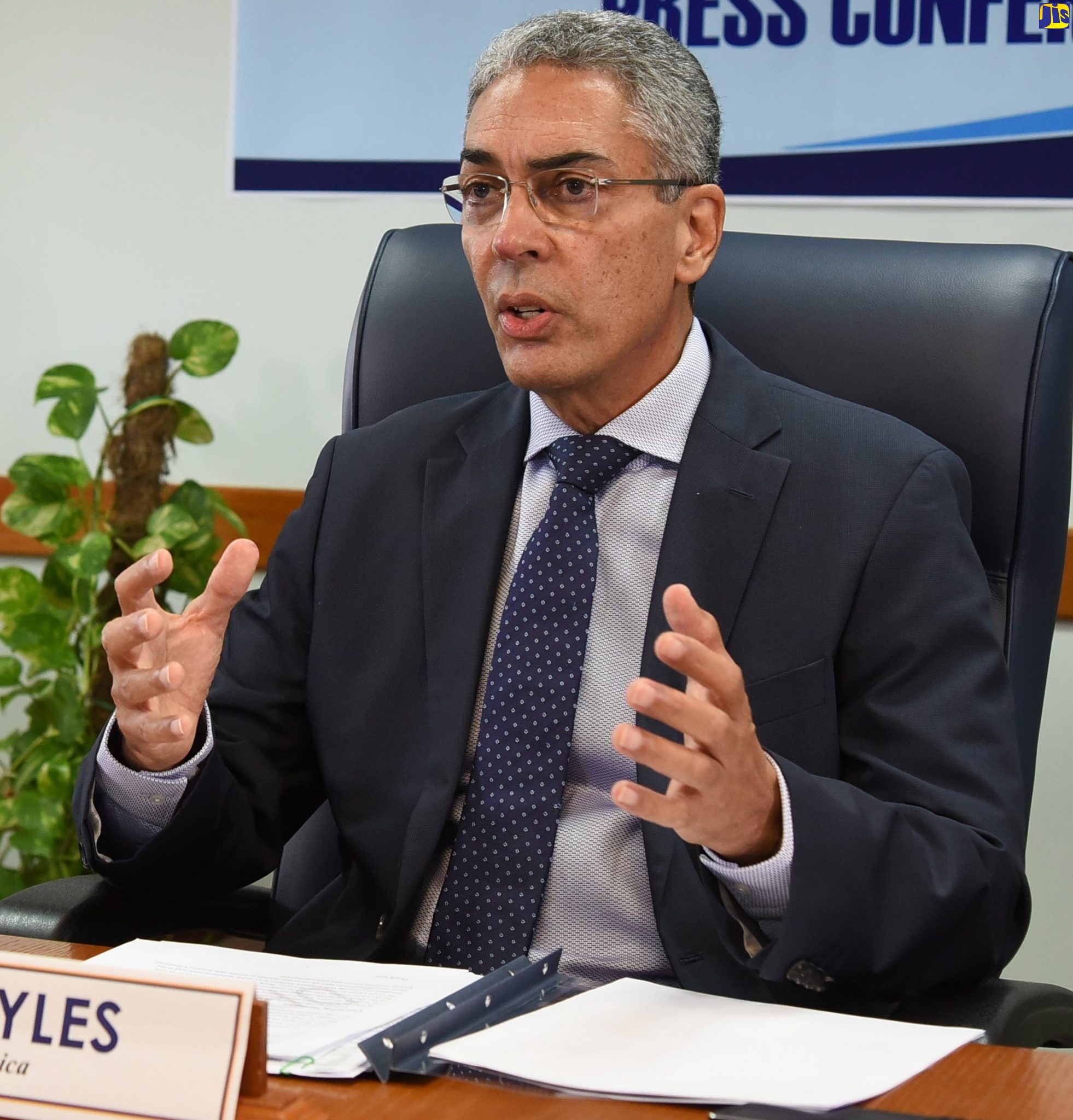 Bank of Jamaica Governor, Richard Byles.