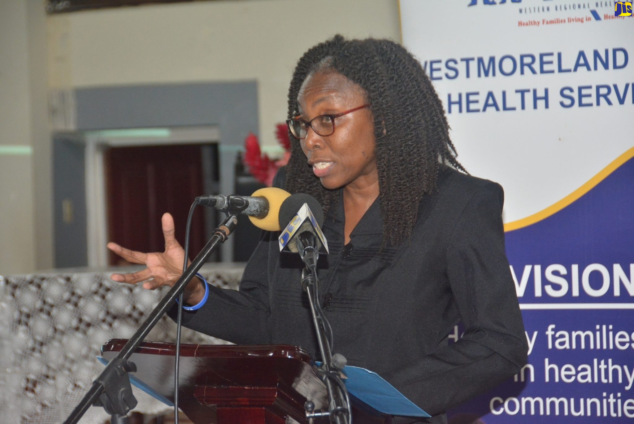 Medical Officer of Health for Westmoreland, Dr. Marcia Graham.