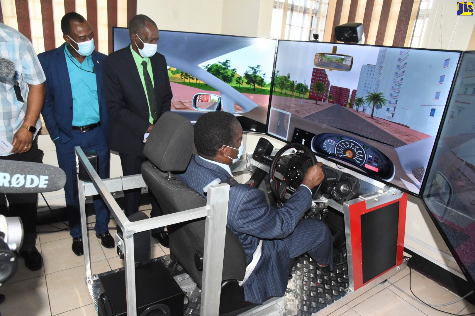 Driving Simulator Installed At Swallowfield Examination Depot
