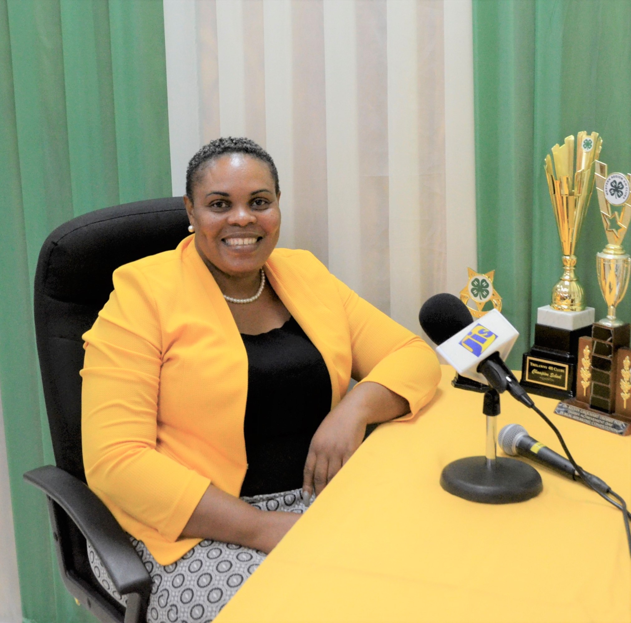 Jamaica 4-H Clubs Parish Manager for Trelawny, Natanish Hines.