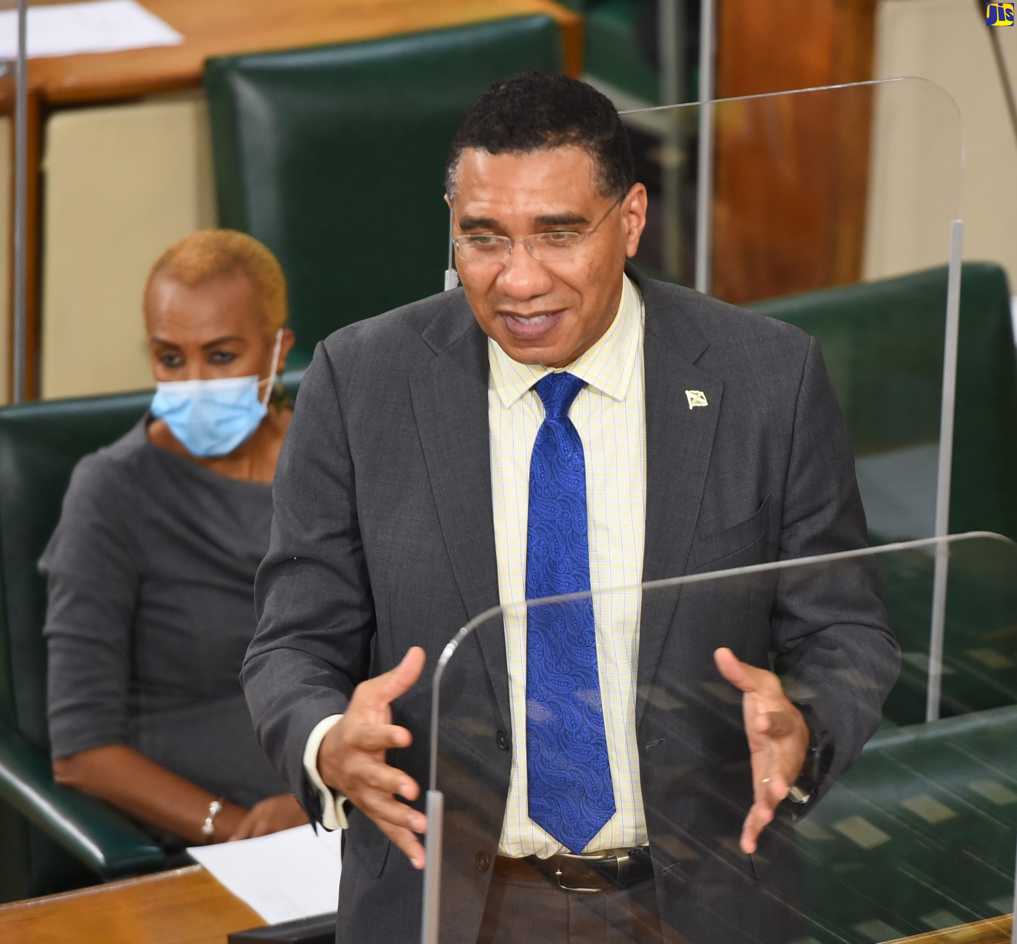 Prime Minister the Most Hon. Andrew Holness, addressing the House of Representatives on December 7