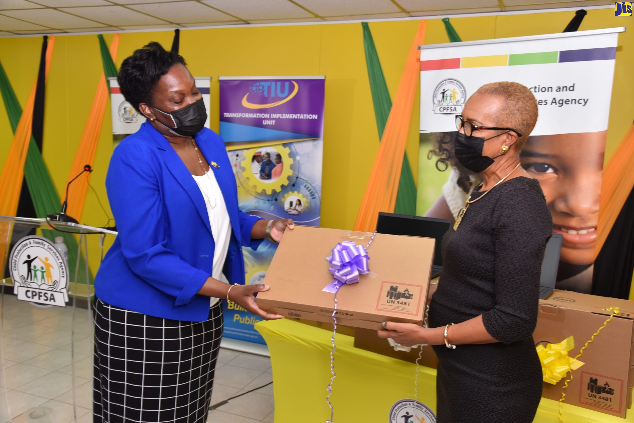 TIU Donates 500 Laptops To Children In State Care
