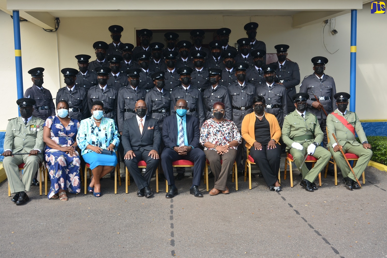 107 New Correctional Officers Ready to Take Up Duties