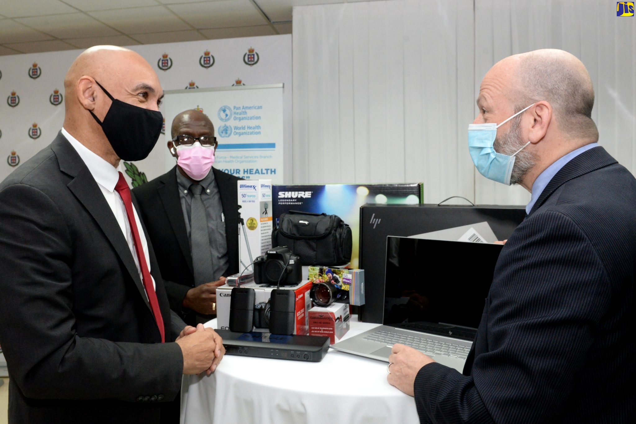 JCF Receives Equipment and Software from PAHO