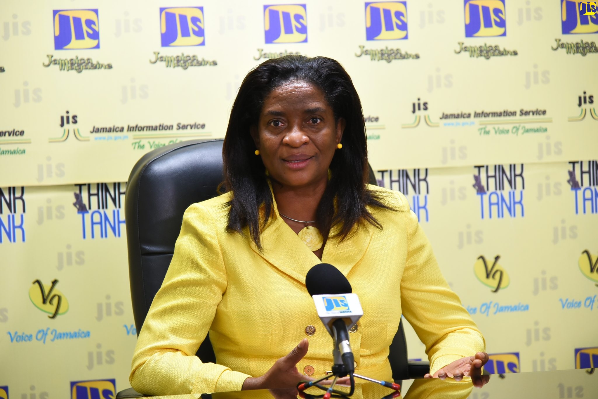 Principal of Trench Town Polytechnic College and Chair of the CCCJ Events Management Committee, Dr. Dosseth Edwards Watson.