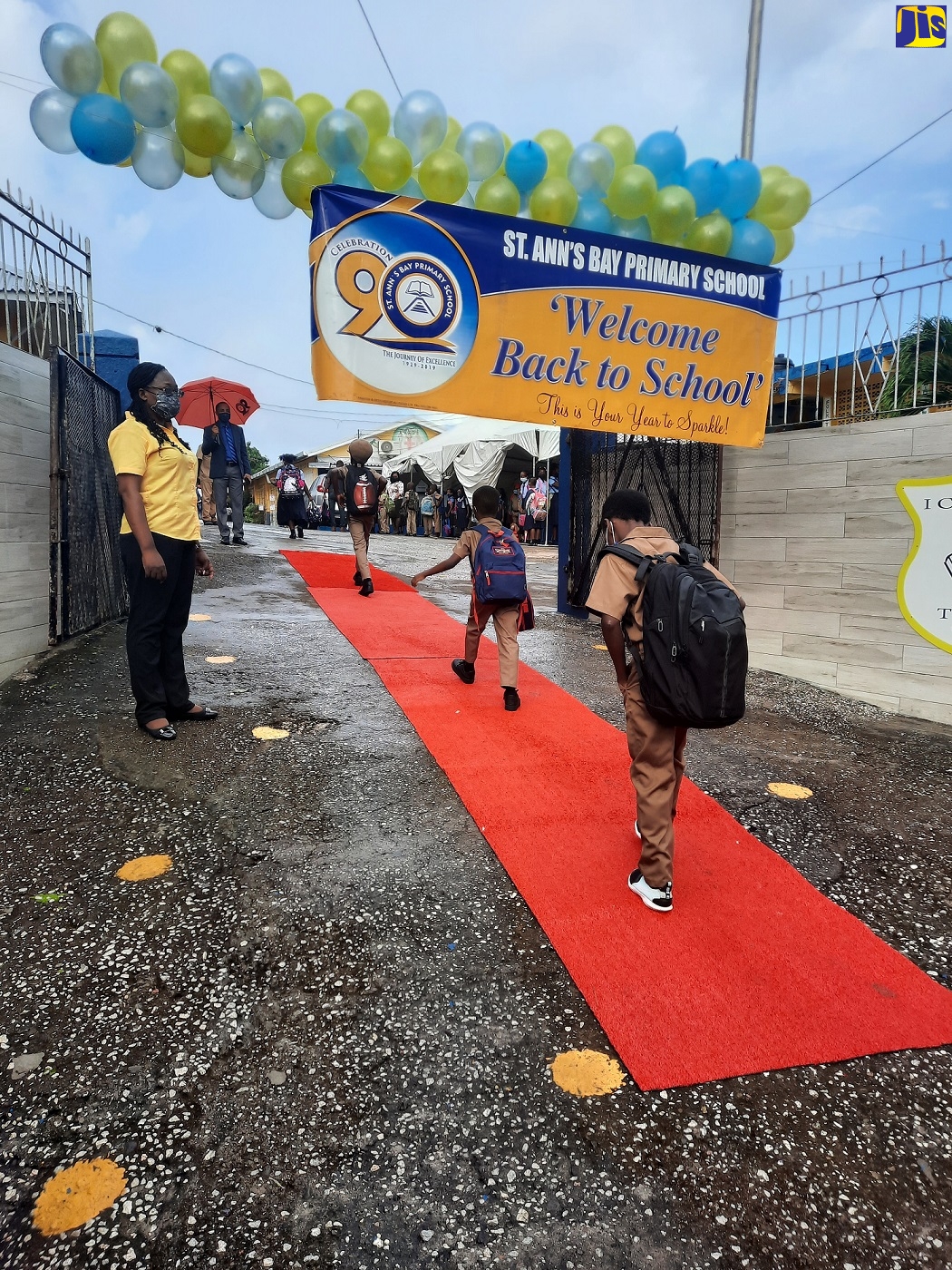 Red Carpet Welcome For St Ann’s Bay Primary Students
