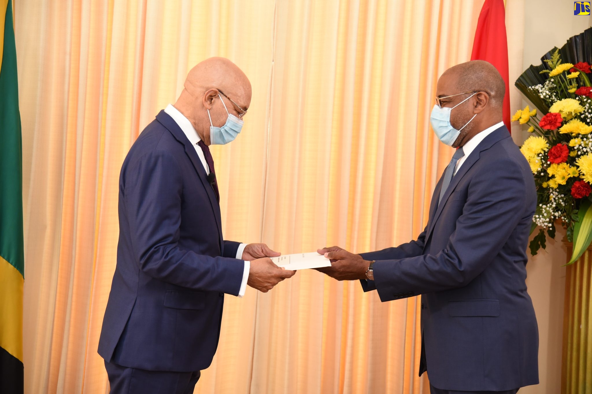 PHOTOS: GG Accepts Letters From Angola Ambassador To Jamaica