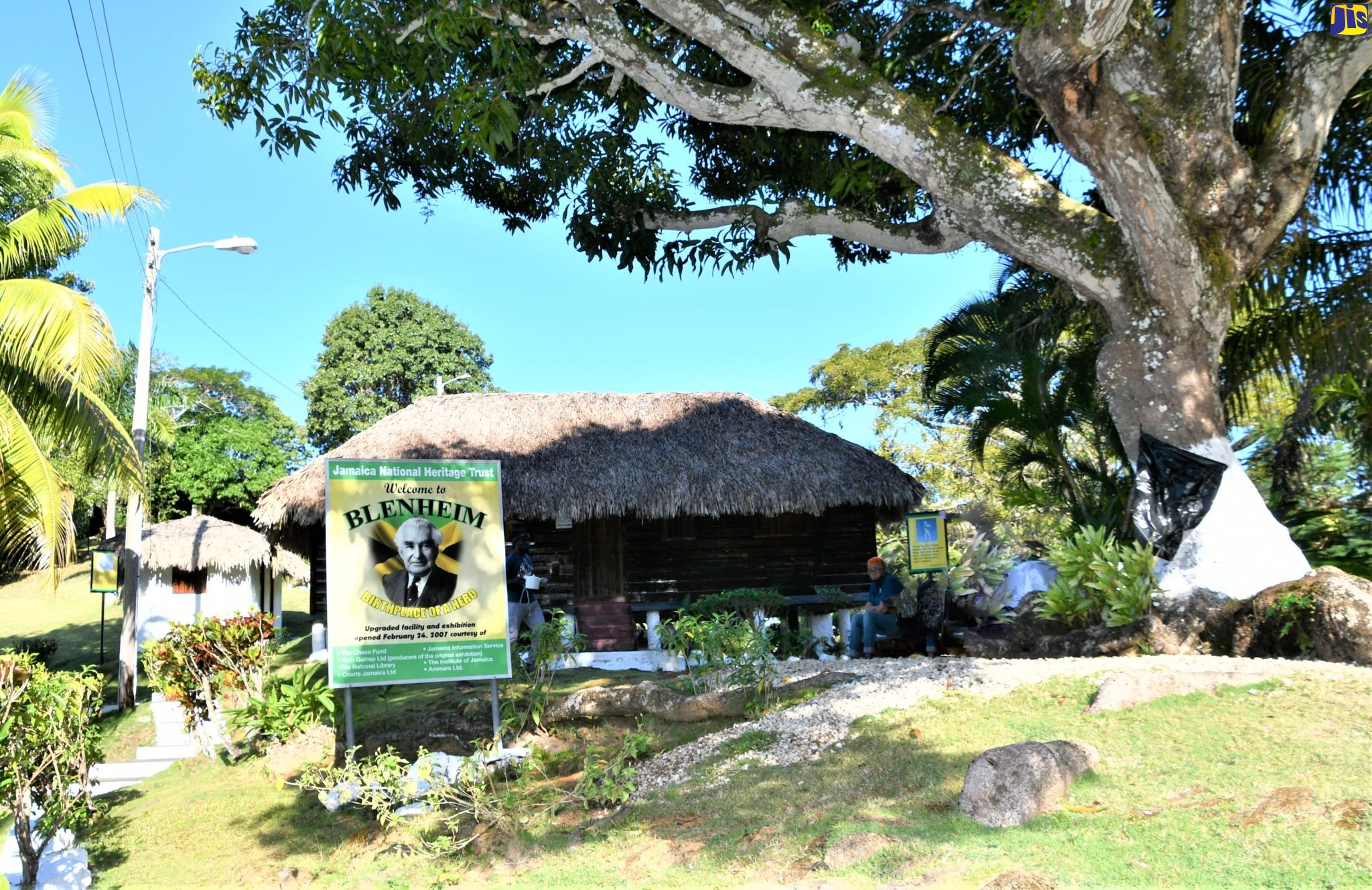 Blenheim in Hanover, the birthplace of National Hero, the Rt. Excellent Sir William Alexander Bustamante.