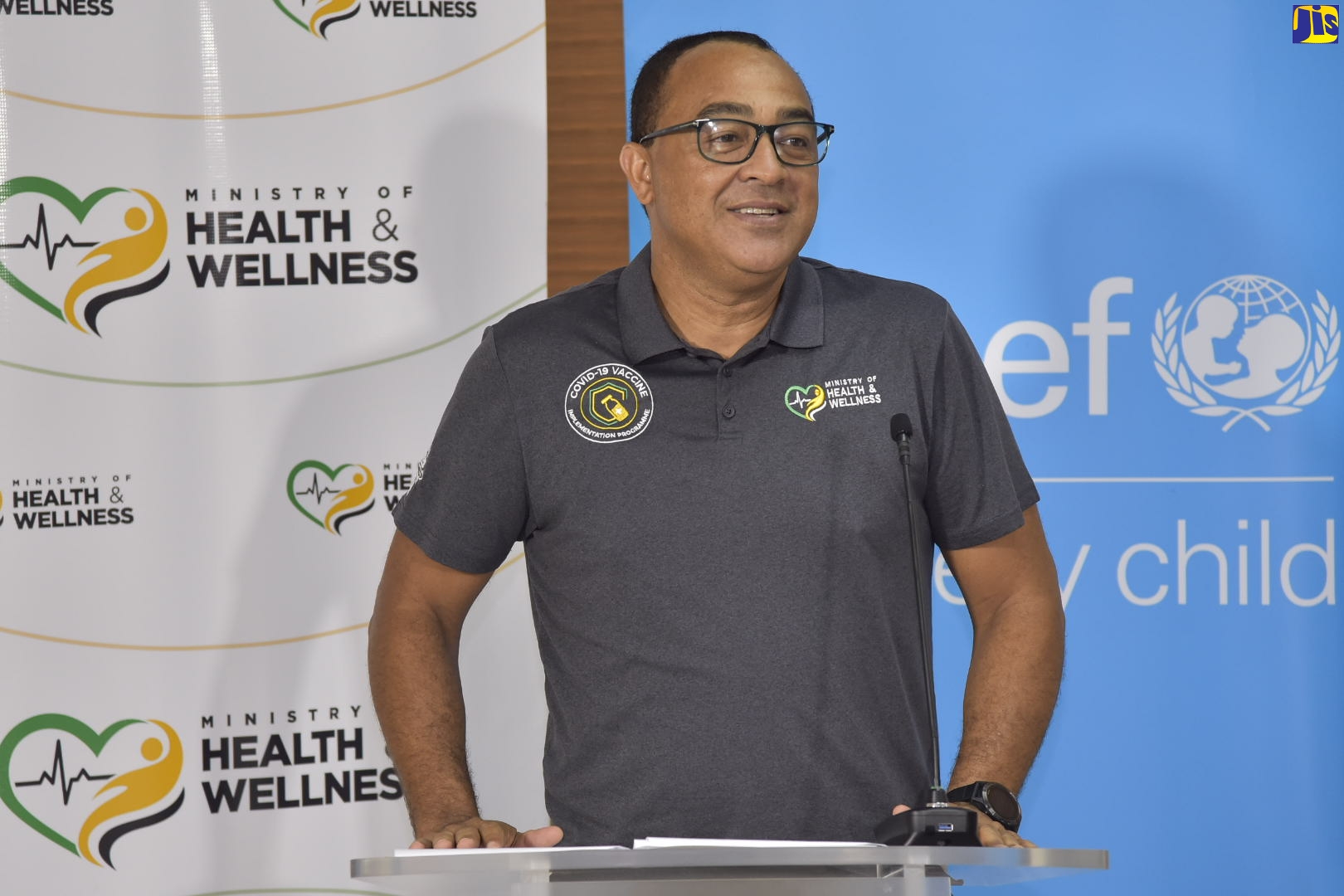 Minister of Health and Wellness, Dr. the Hon. Christopher Tufton.