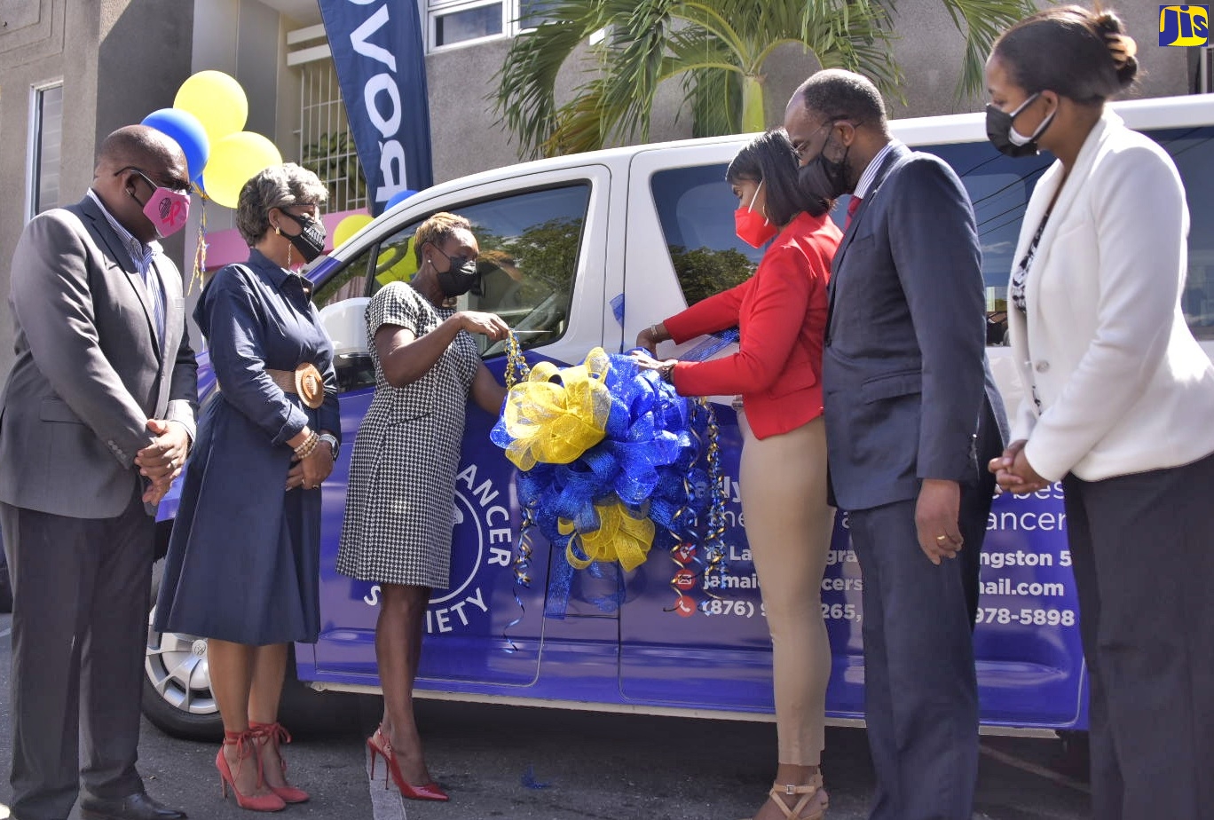 Jamaica Cancer Society Gets Bus