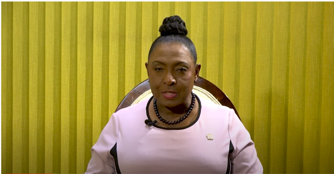 Minister of Culture, Gender, Entertainment and Sport, Hon. Olivia Grange.
