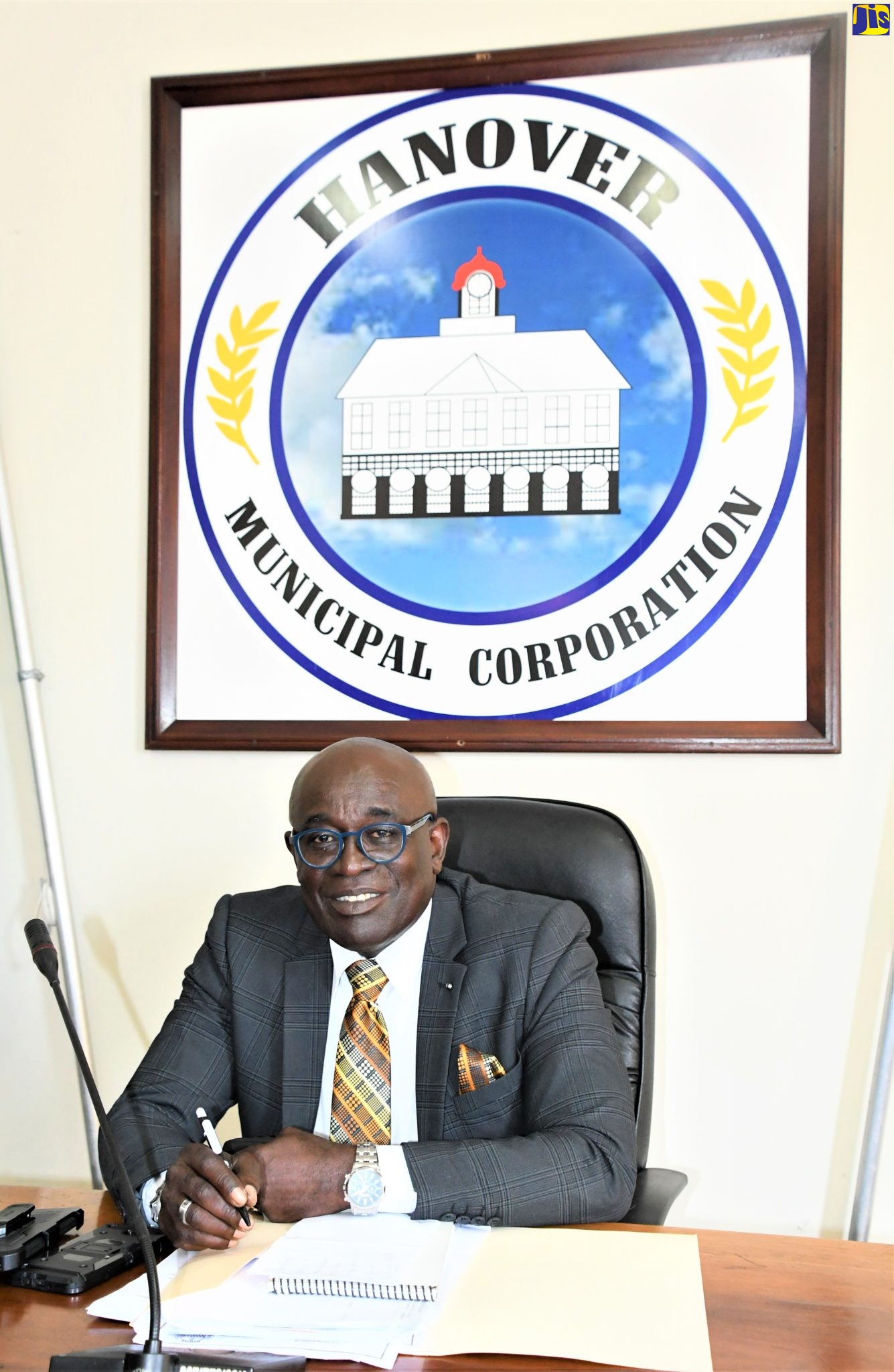 Chairman of the Hanover Municipal Corporation and Mayor of Lucea, Councillor, Sheridan Samuels.