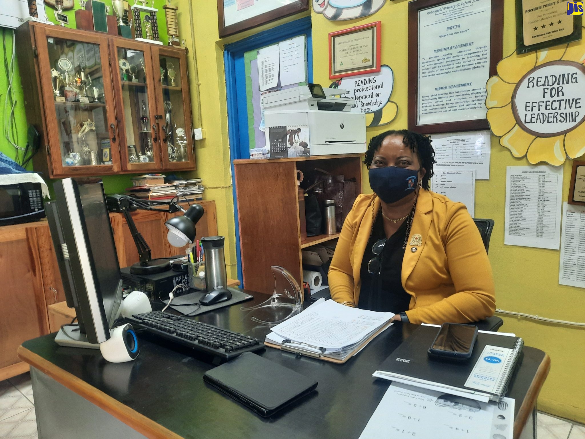 Principal of the Petersfield Primary and Infant School in Westmoreland, Susan Rattray-Hammond.