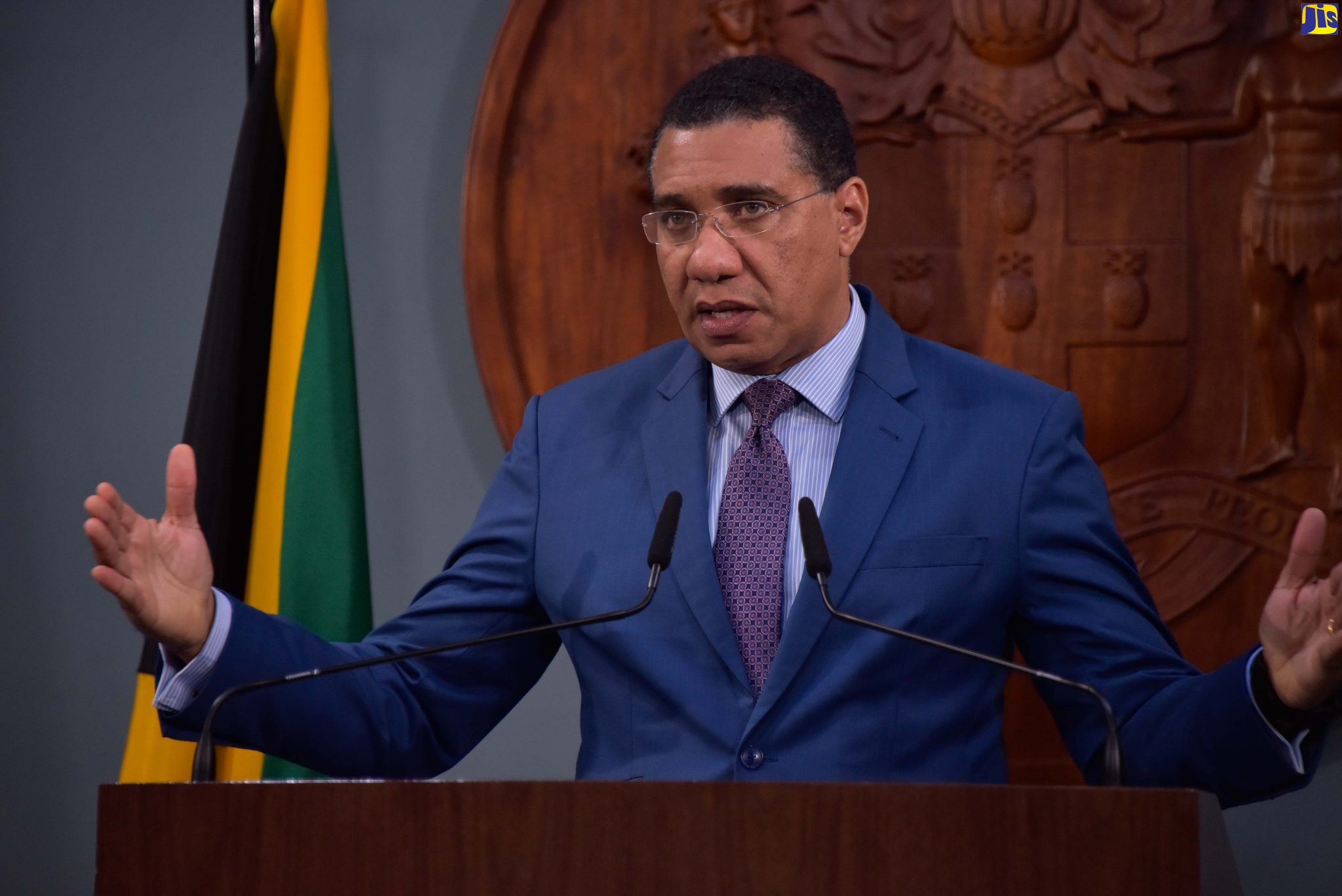 Prime Minister, the Most Hon. Andrew Holness.