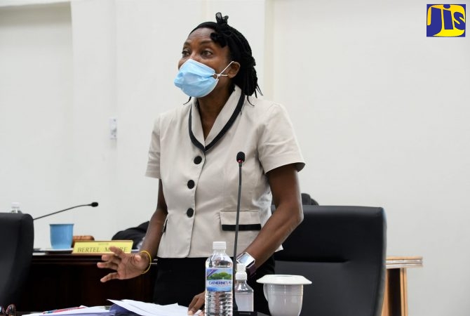 Medical Officer of Health for Westmoreland, Dr. Marcia Graham