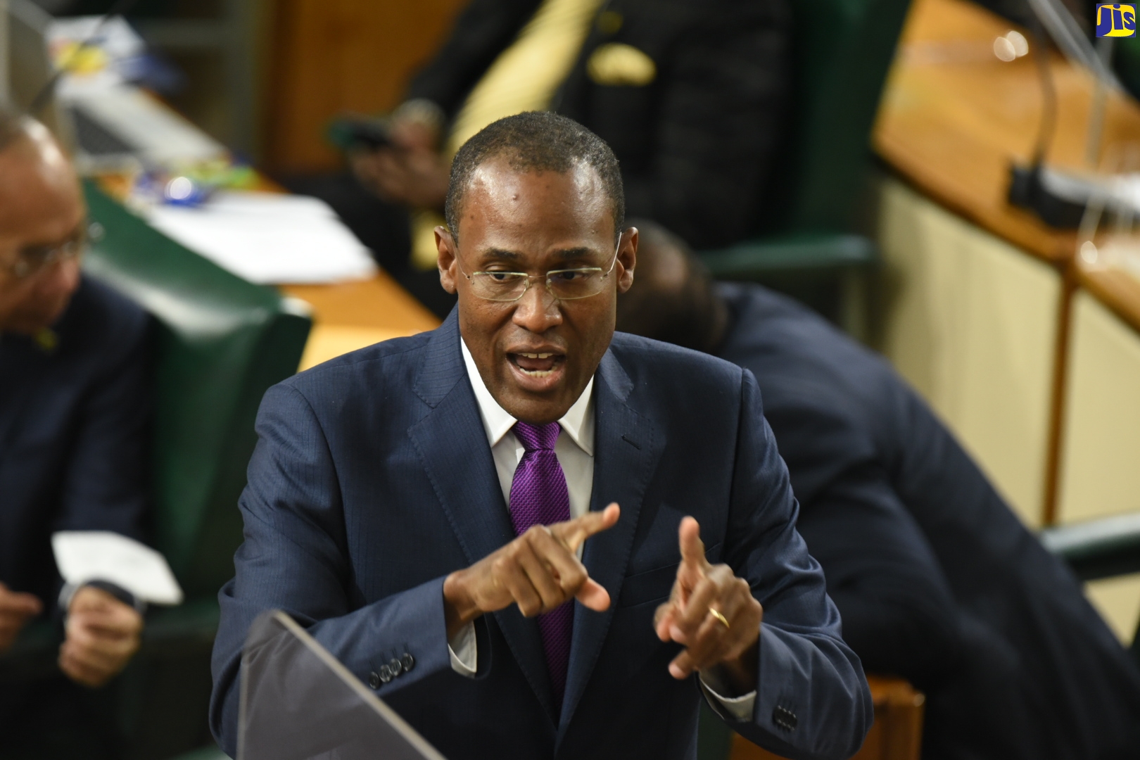 Minister of Finance and the Public Service, Dr. the Hon. Nigel Clarke, opens the 2022/23 Budget Debate in the House of Representatives on Tuesday (March 8).