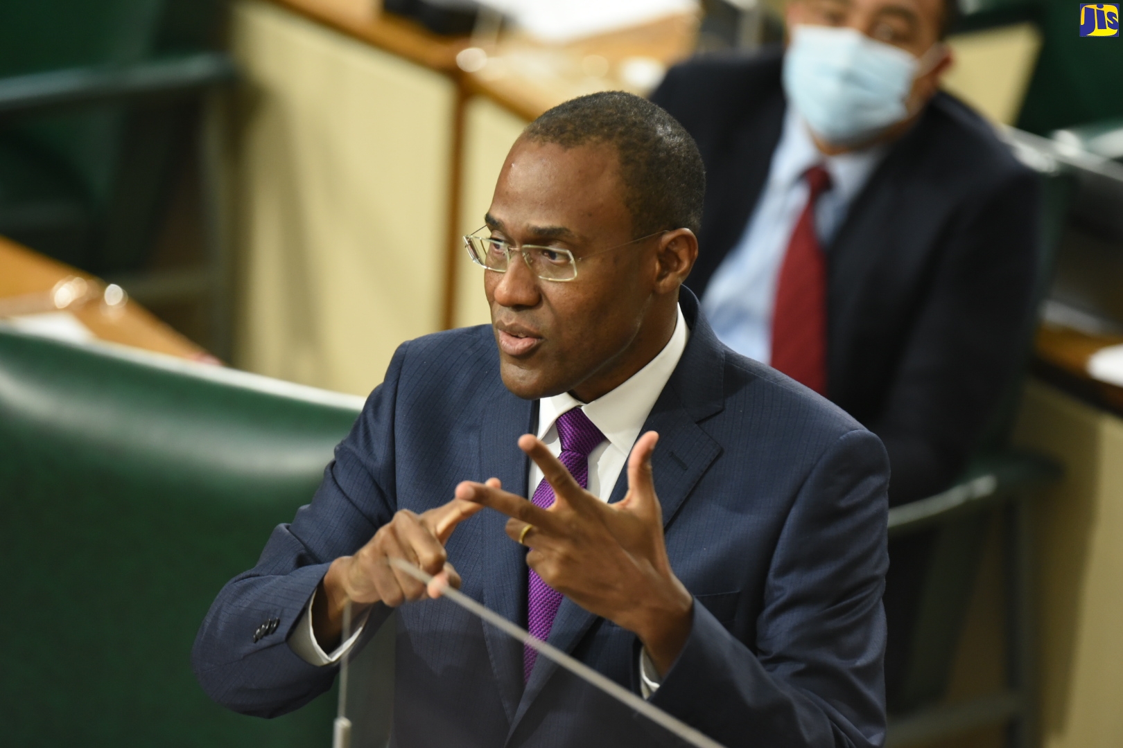 Minister of Finance and the Public Service, Dr. the Hon. Nigel Clarke, opens the  2022/2023 Budget Debate in the House of Representatives on March 8.