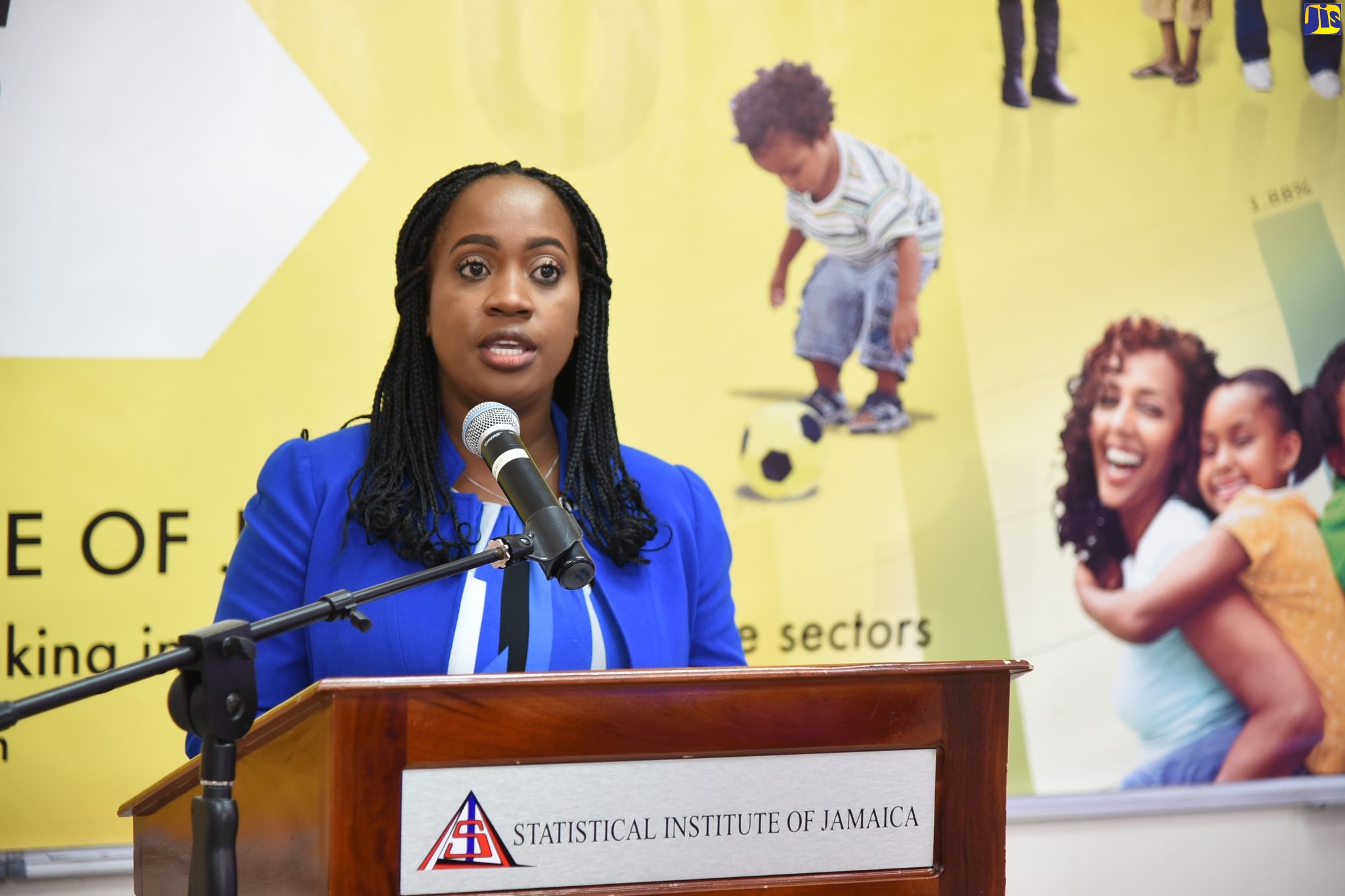 Corporate Communications Manager, Statistical Institute of Jamaica (STATIN), Georgia Garvey-Green.