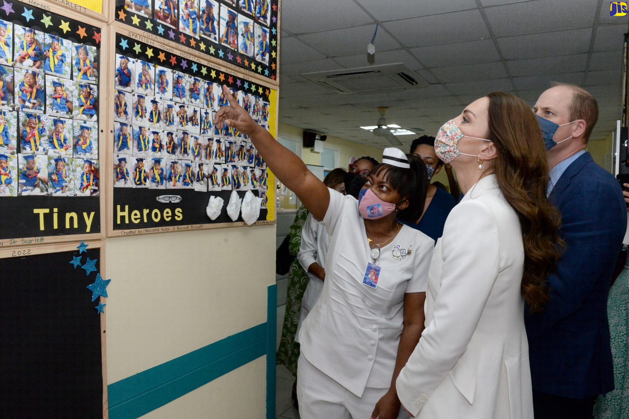 PHOTOS: Their Royal Highnesses Tour Spanish Town Hospital