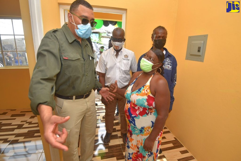 Olympic Gardens Couple Get “Dream House” Jamaica Information Service