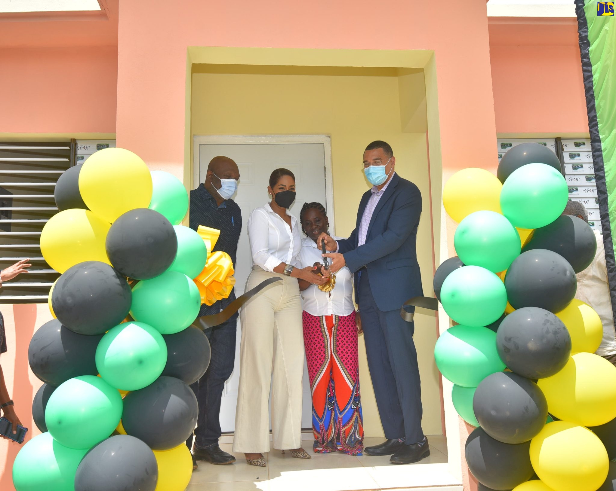 Prime Minister Hands Over Housing Unit to Resident in St. Ann