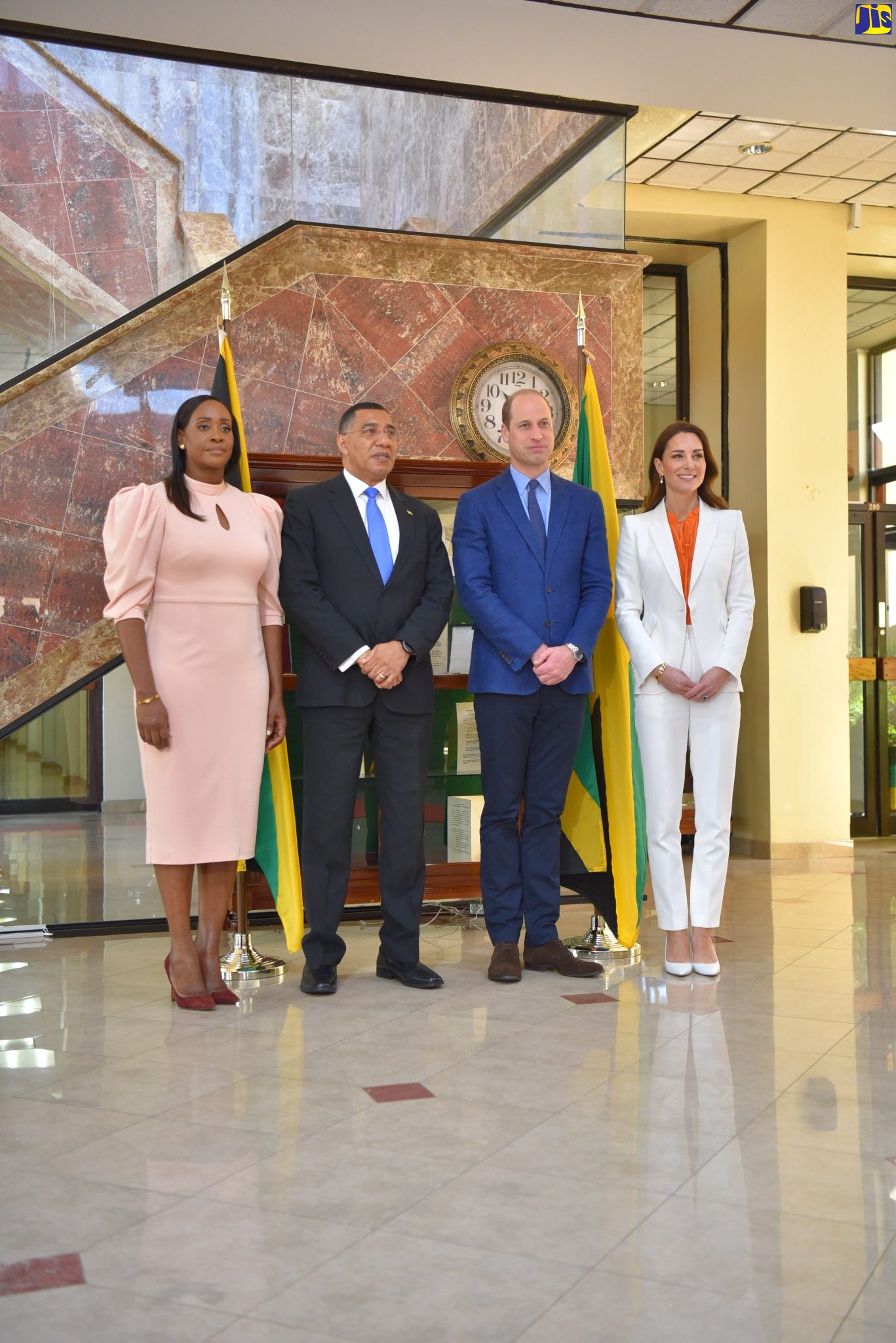 PHOTOS: Their Royal Highnesses Meet With The Most Honourable PM
