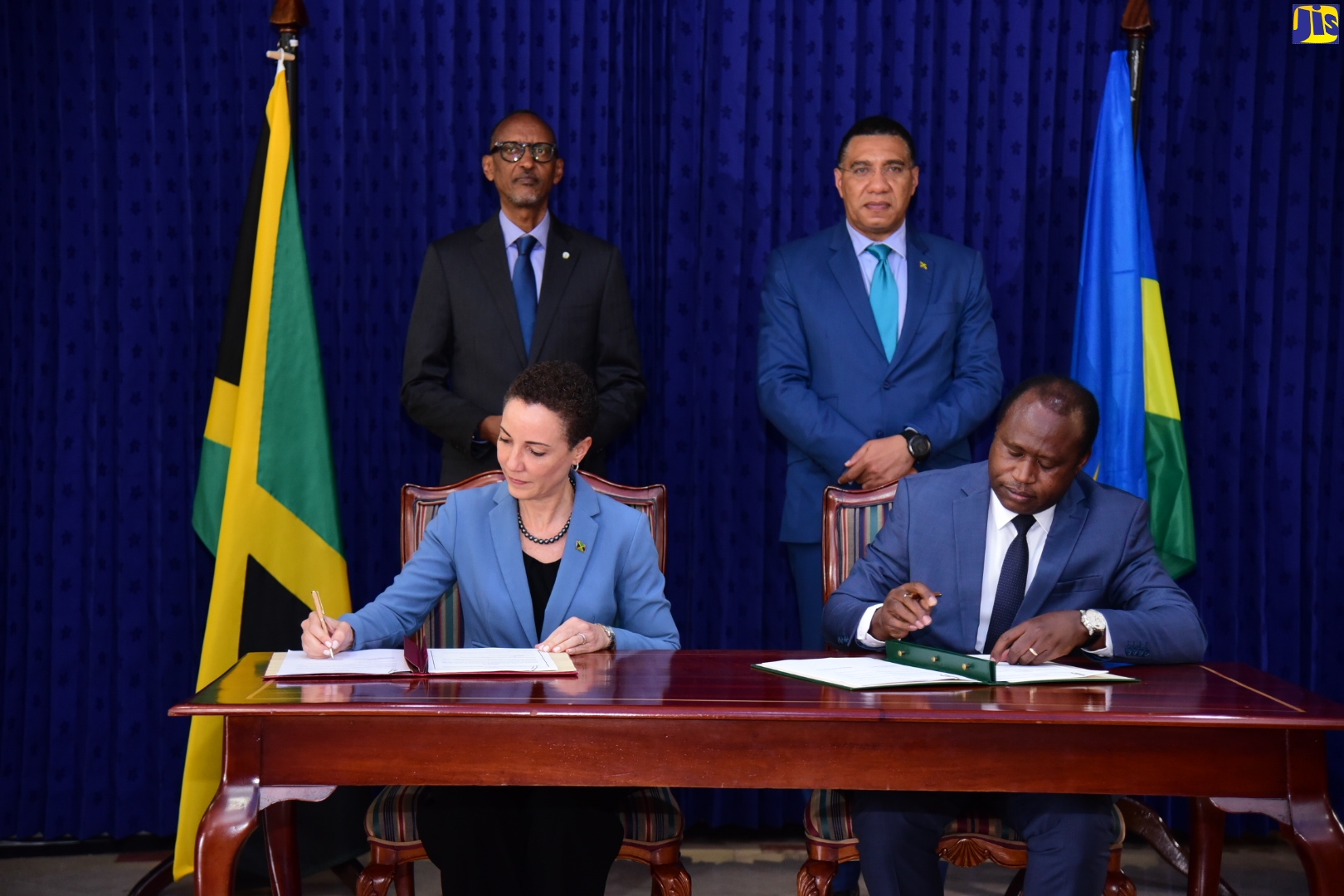 Jamaica And Rwanda Sign MoU