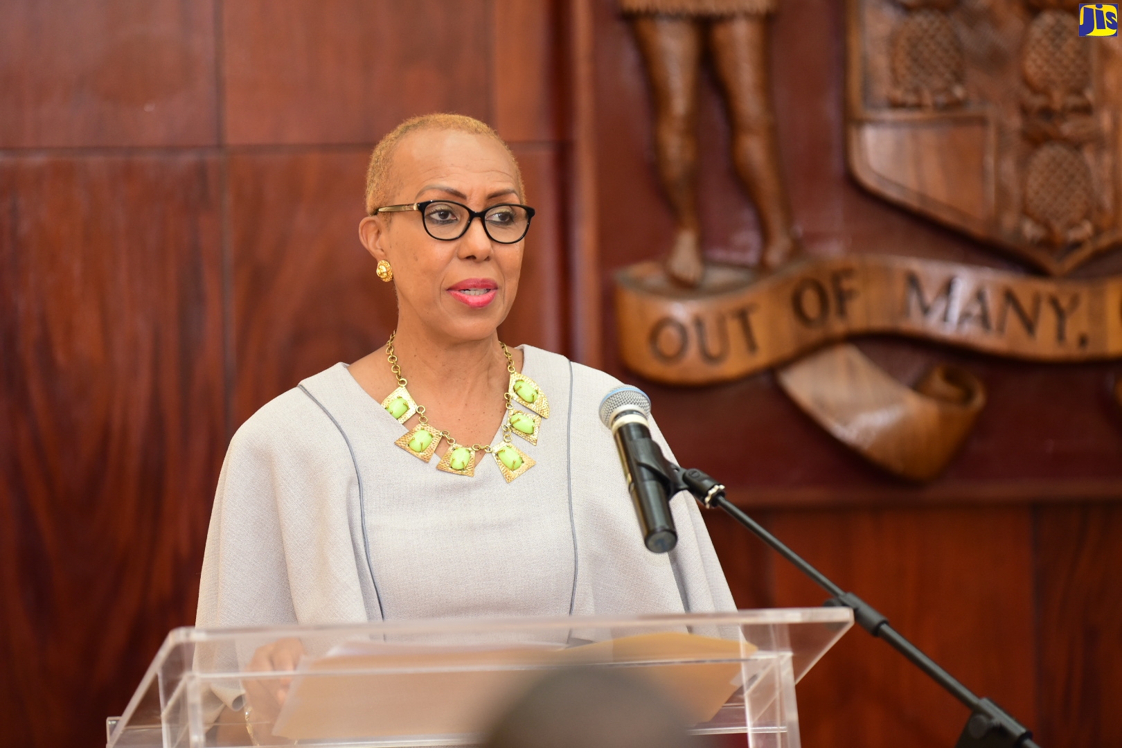 Minister of Education and Youth, Hon. Fayval Williams.