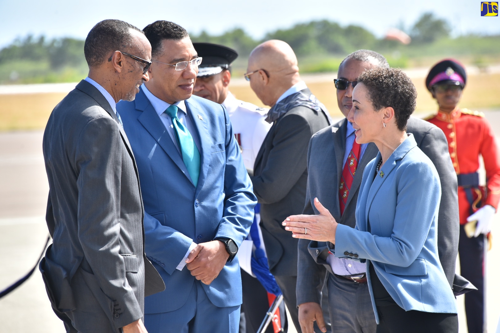 State Visit Ends With Official Farewell