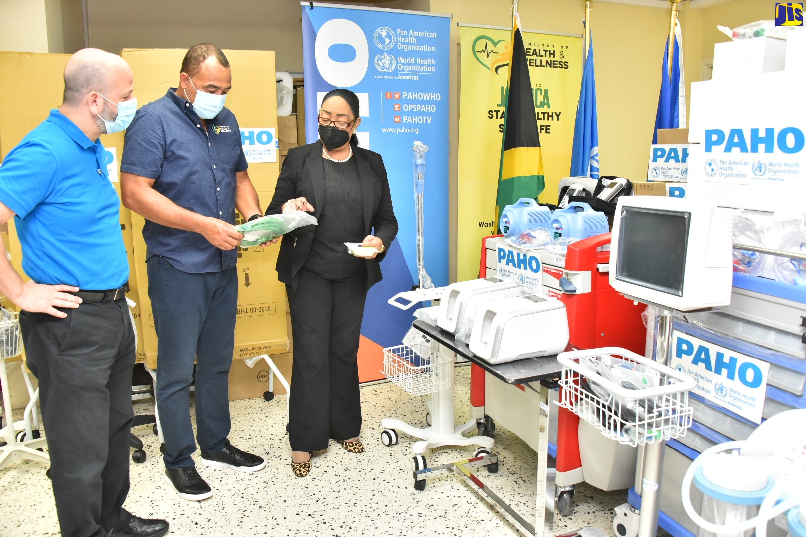 PAHO Donates $40M In Equipment To National COVID-19 Response