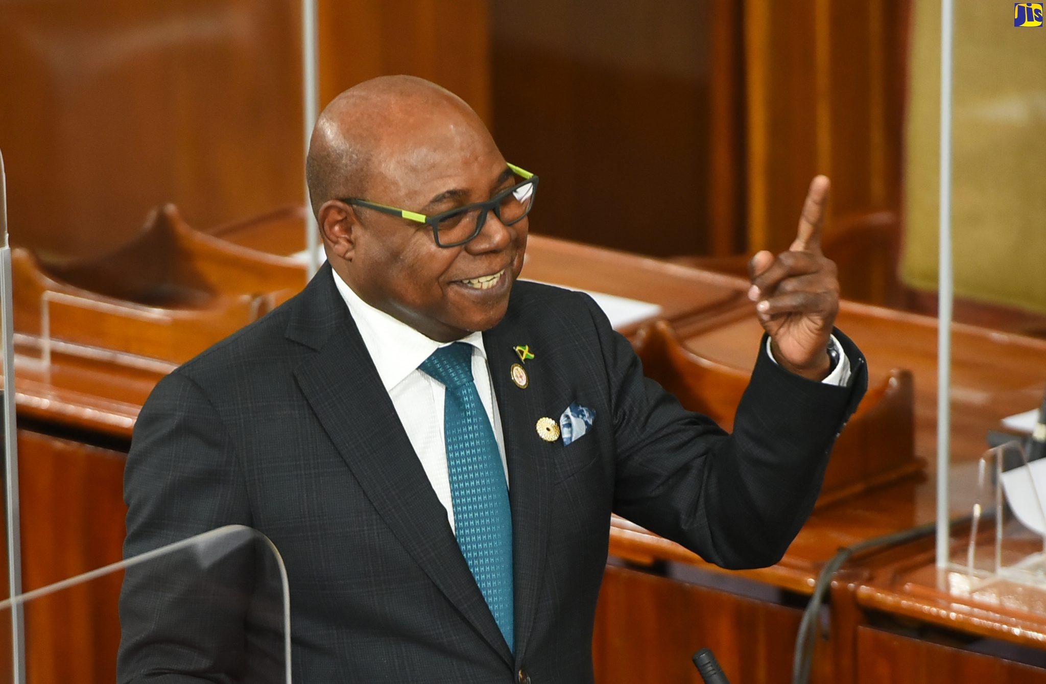 Tourism Minister Hon. Edmund Bartlett, making his contribution to the Sectoral Debate in the House of Representatives on Tuesday (April 5).