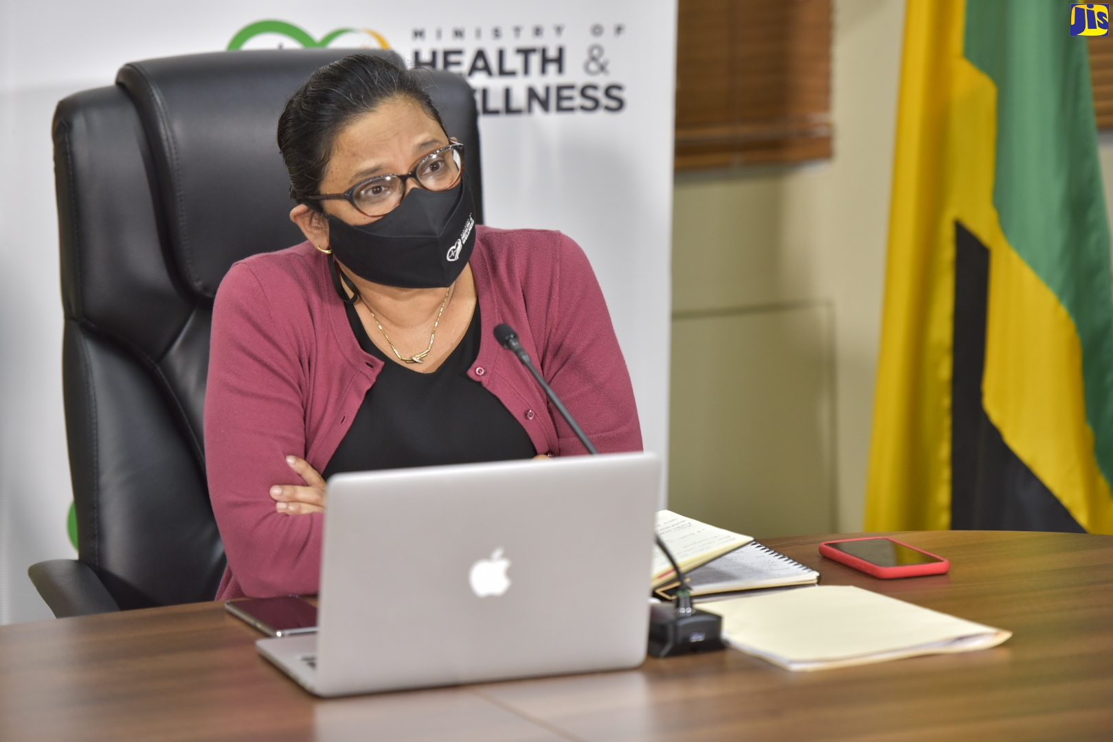 Chief Medical Officer in the Ministry of Health and Wellness, Dr. Jacquiline Bisasor-McKenzie.