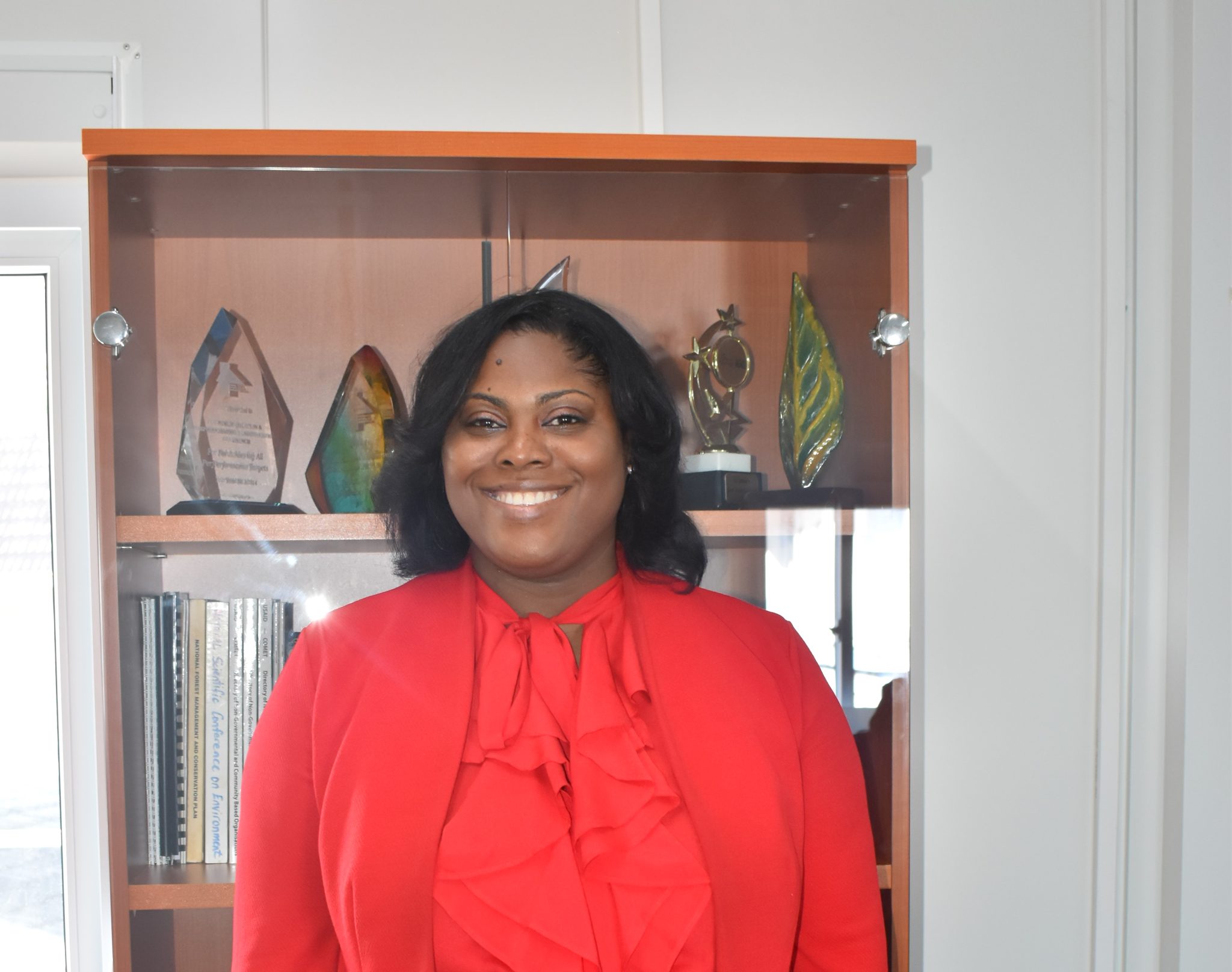 Senior Director for Corporate Communications and Marketing at the Forestry Department, Francine Black Richards.

