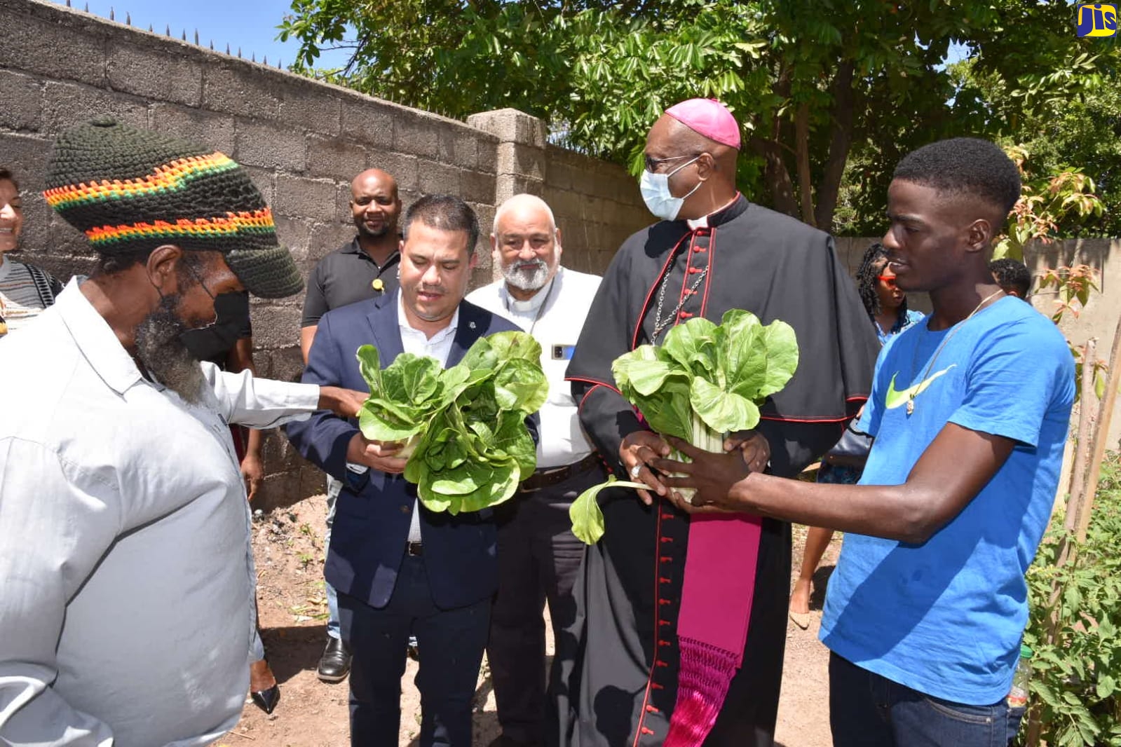 PHOTOS: Senator Matthew Samuda Tours Hannah Town Eco-village