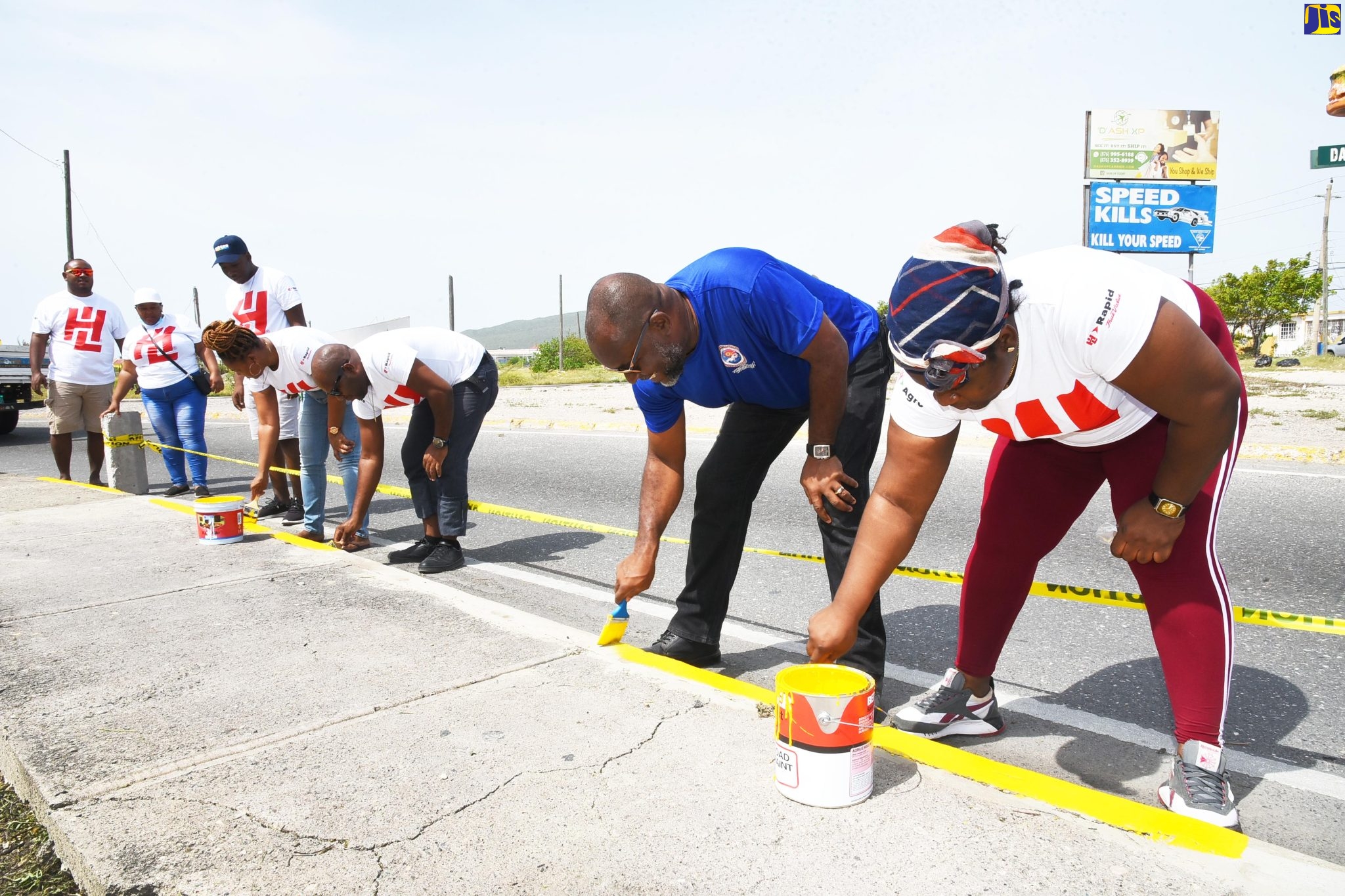 A Safe Sidewalk For The Physically Challenged In Portmore