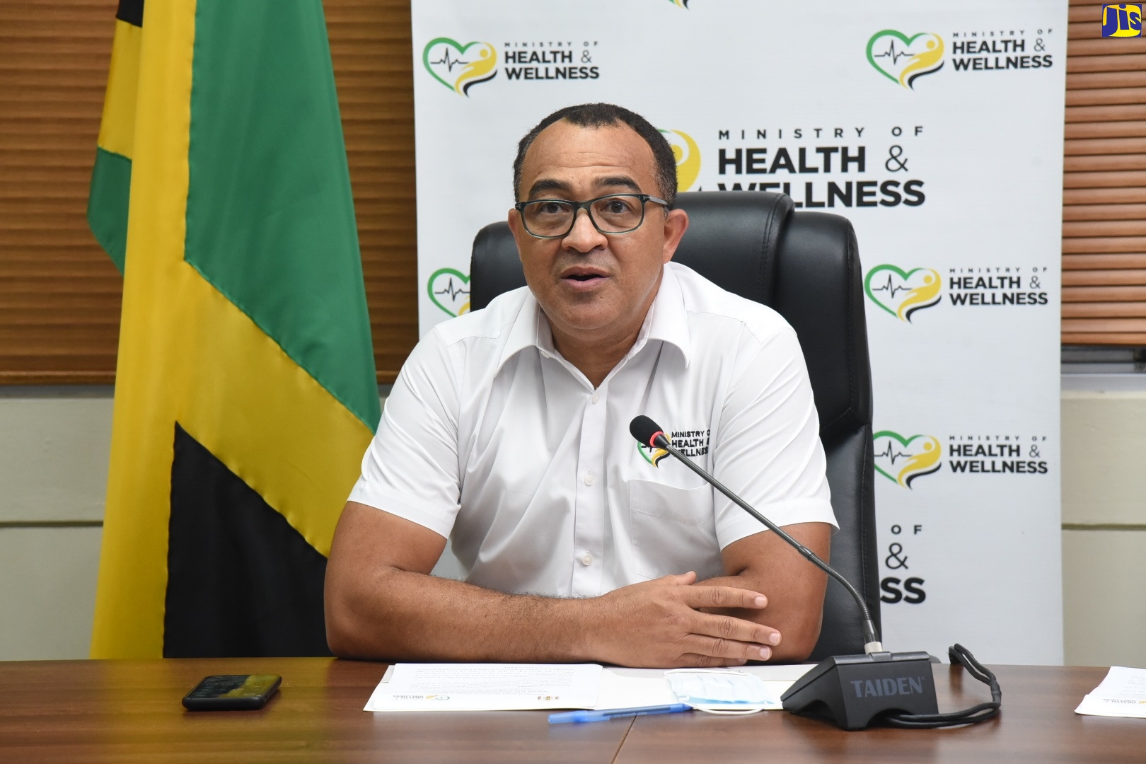 Minister of Health and Wellness, Dr. the Hon. Christopher Tufton.