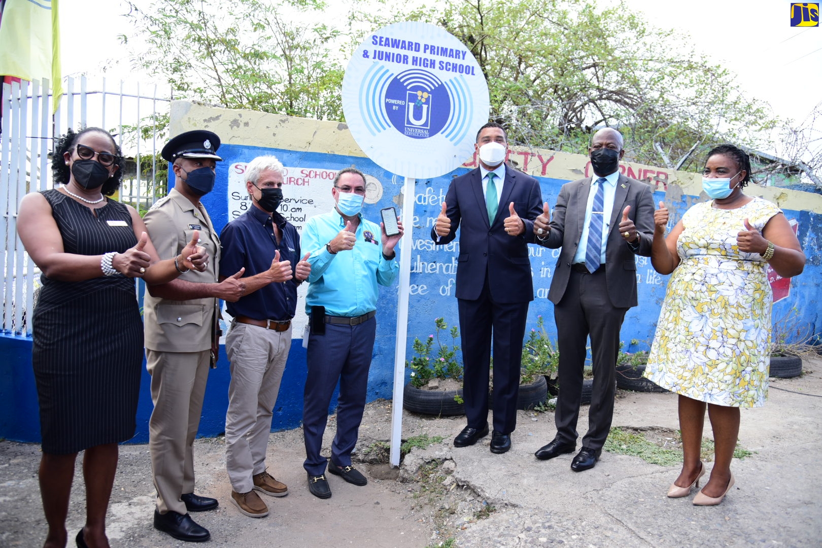 PM Unveils Free Wi-Fi For Olympic Way