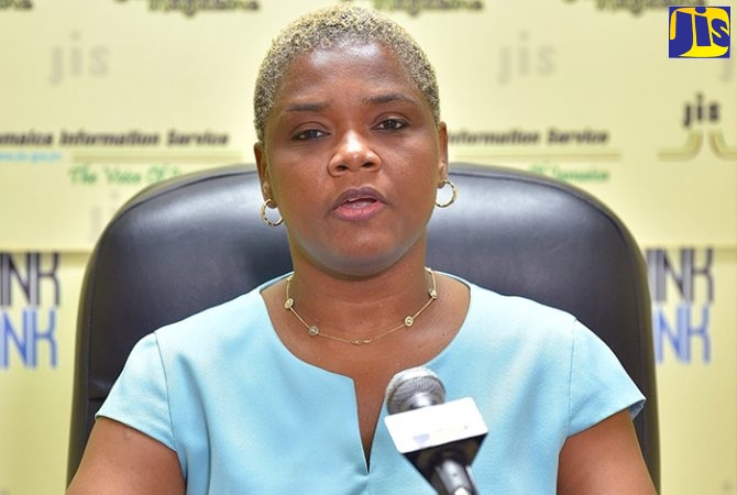 Chief Executive Officer of the National Compliance and Regulatory Authority (NCRA), Dr. Lorice Edwards-Brown, addresses a recent JIS ‘Think Tank’. 