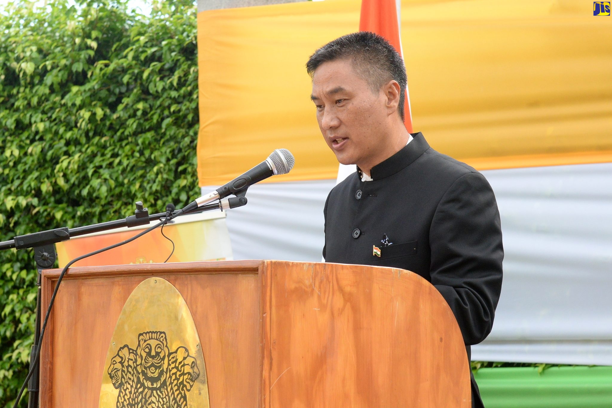 India’s High Commissioner to Jamaica, His Excellency Rungsung Masakui.