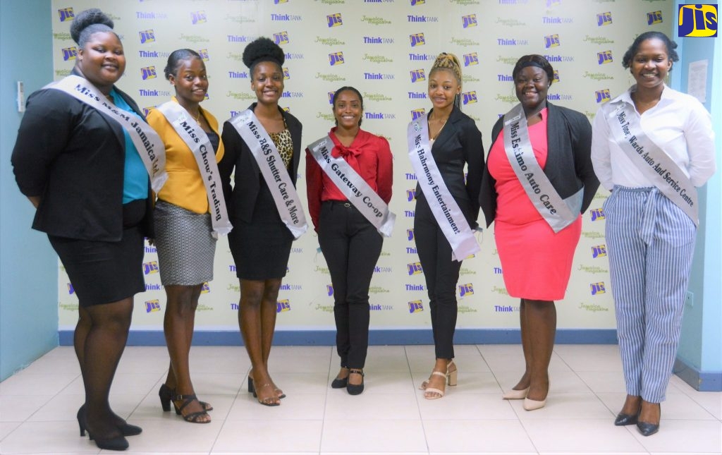 Contestants in the Miss St. James Festival Queen 2022 competition